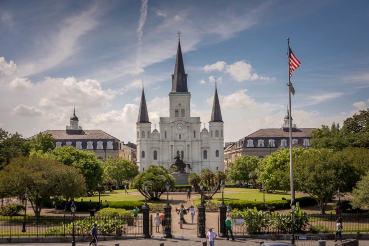 Cathedral on Jackson Square