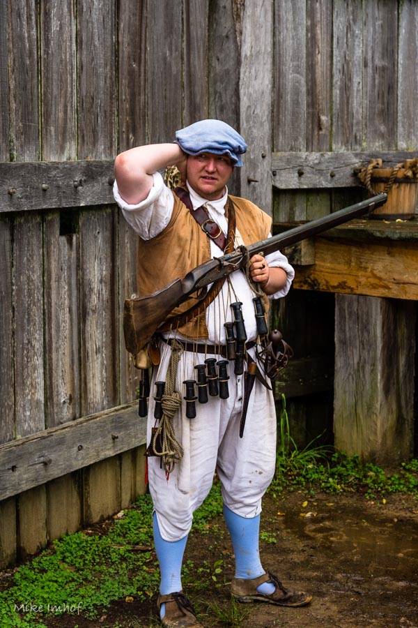 Patriot Soldier with Musket